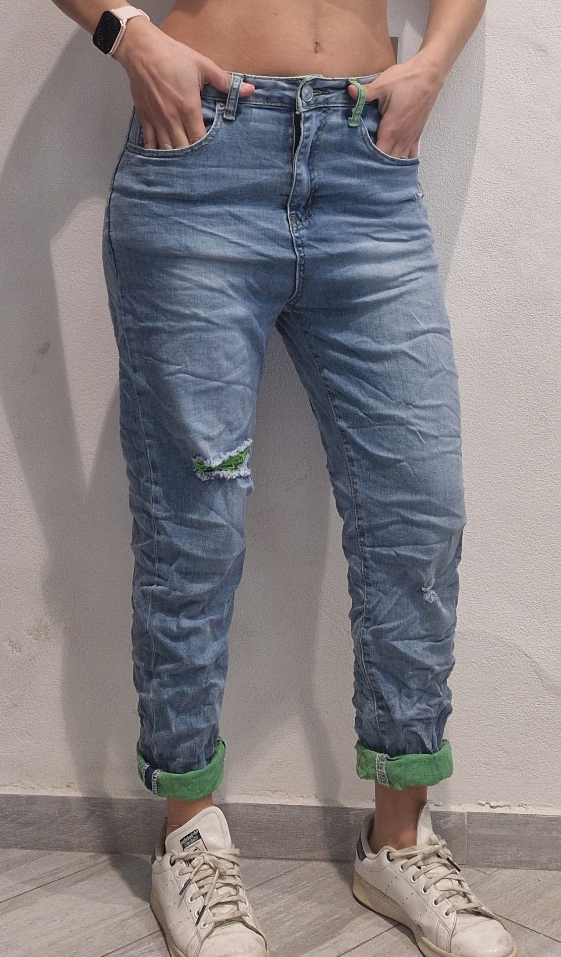 JEANS GREEN