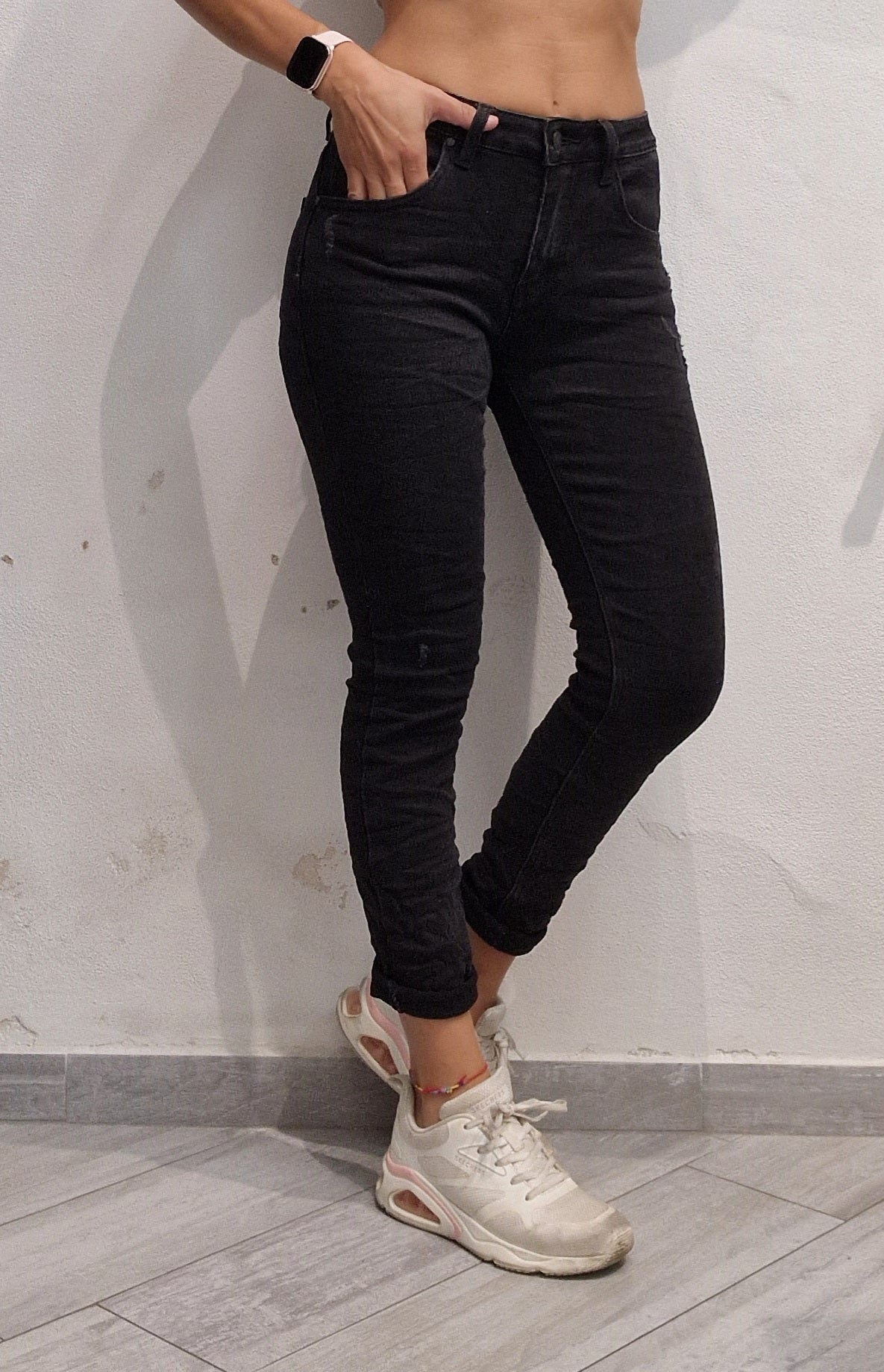 JEANS BASIC NERO