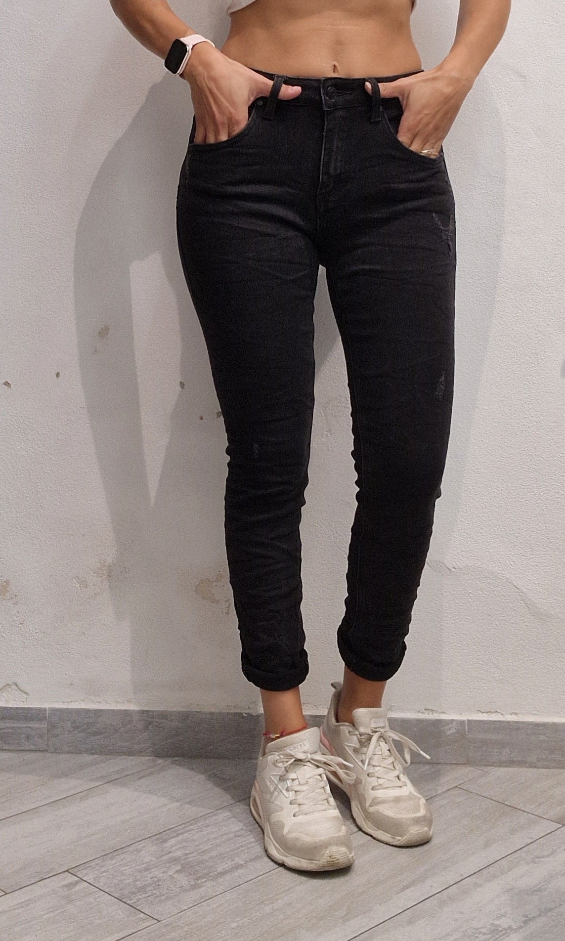 JEANS BASIC NERO