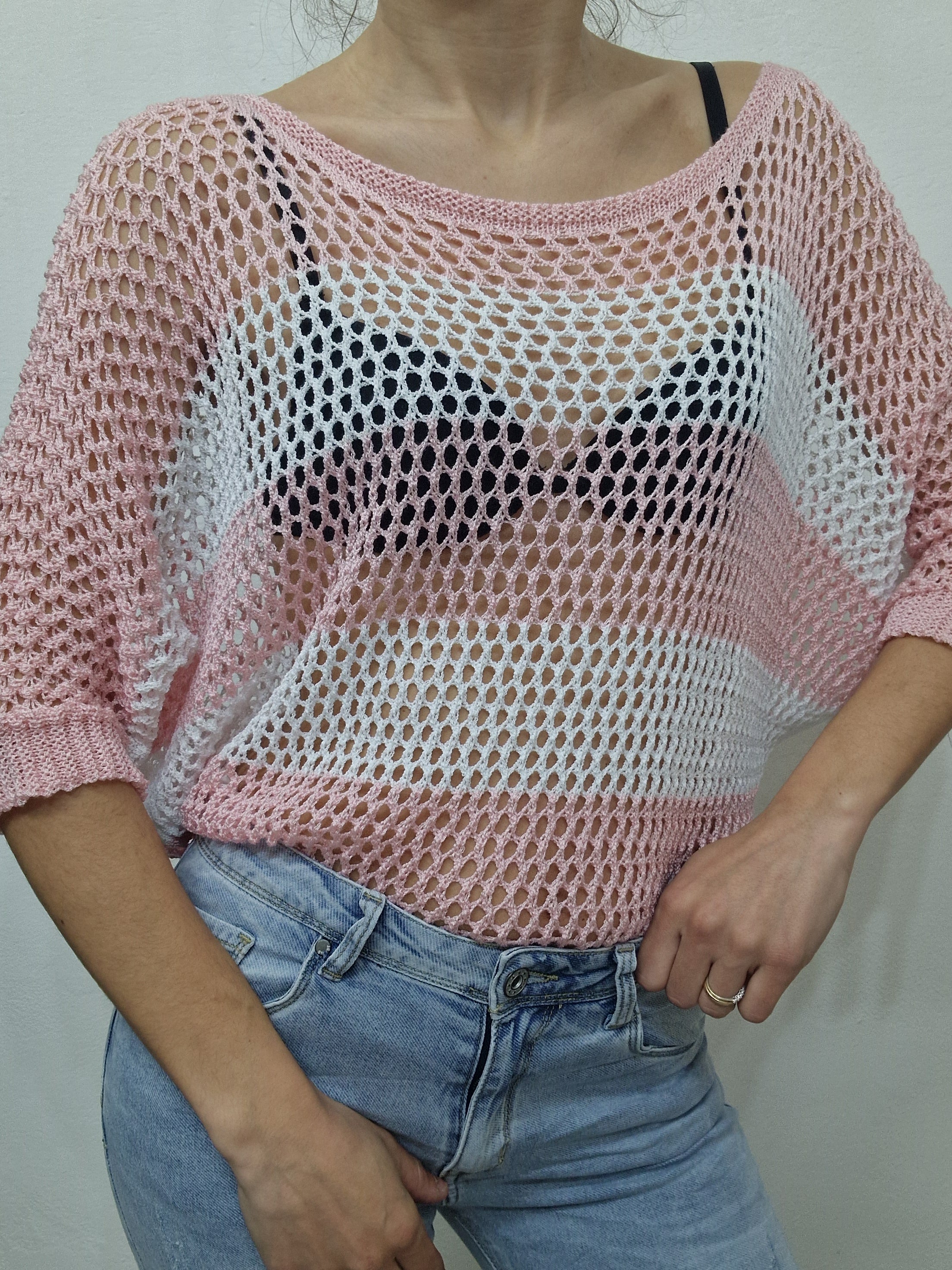 MAGLIA TRAFORATA