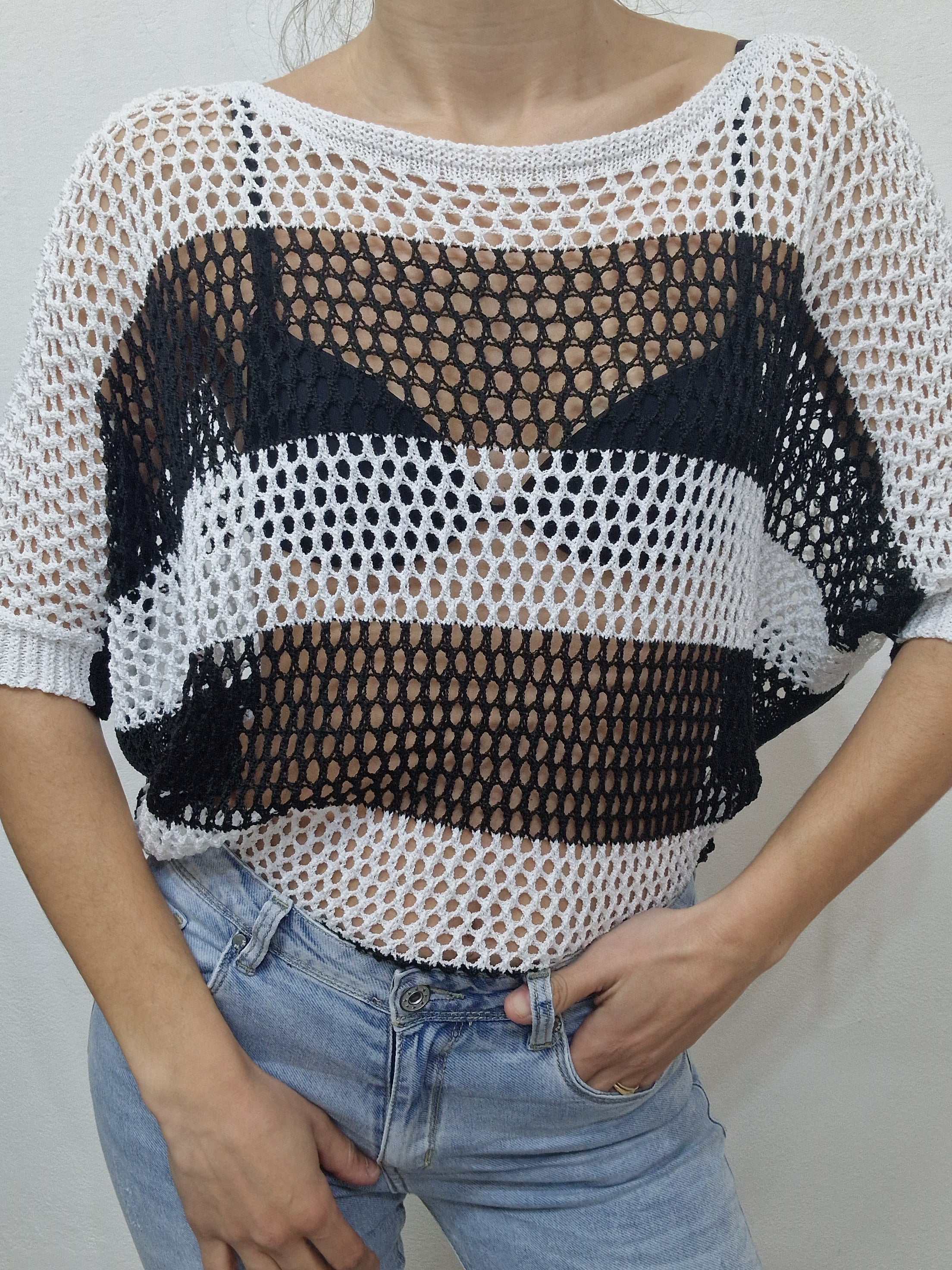 MAGLIA TRAFORATA