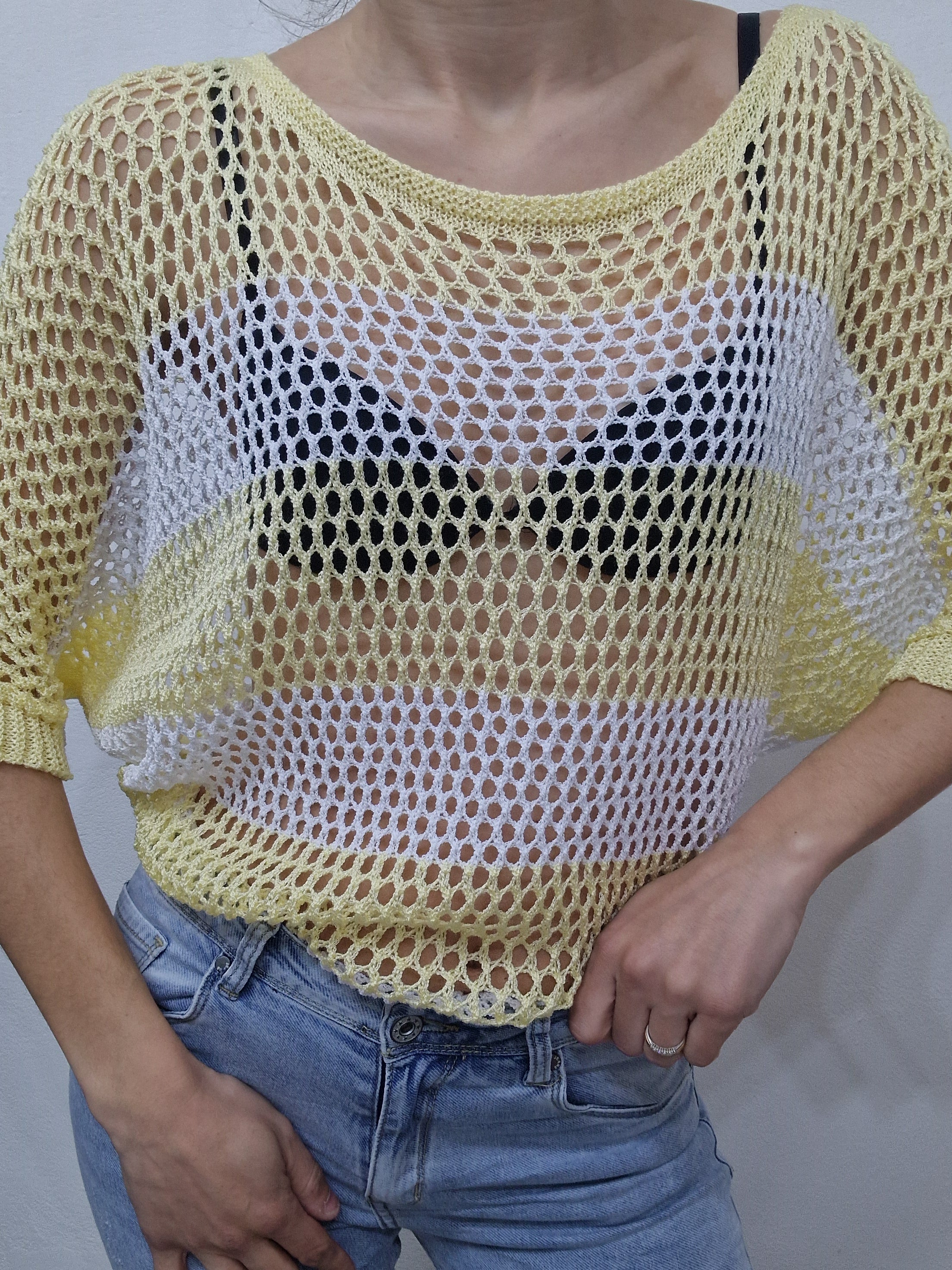MAGLIA TRAFORATA
