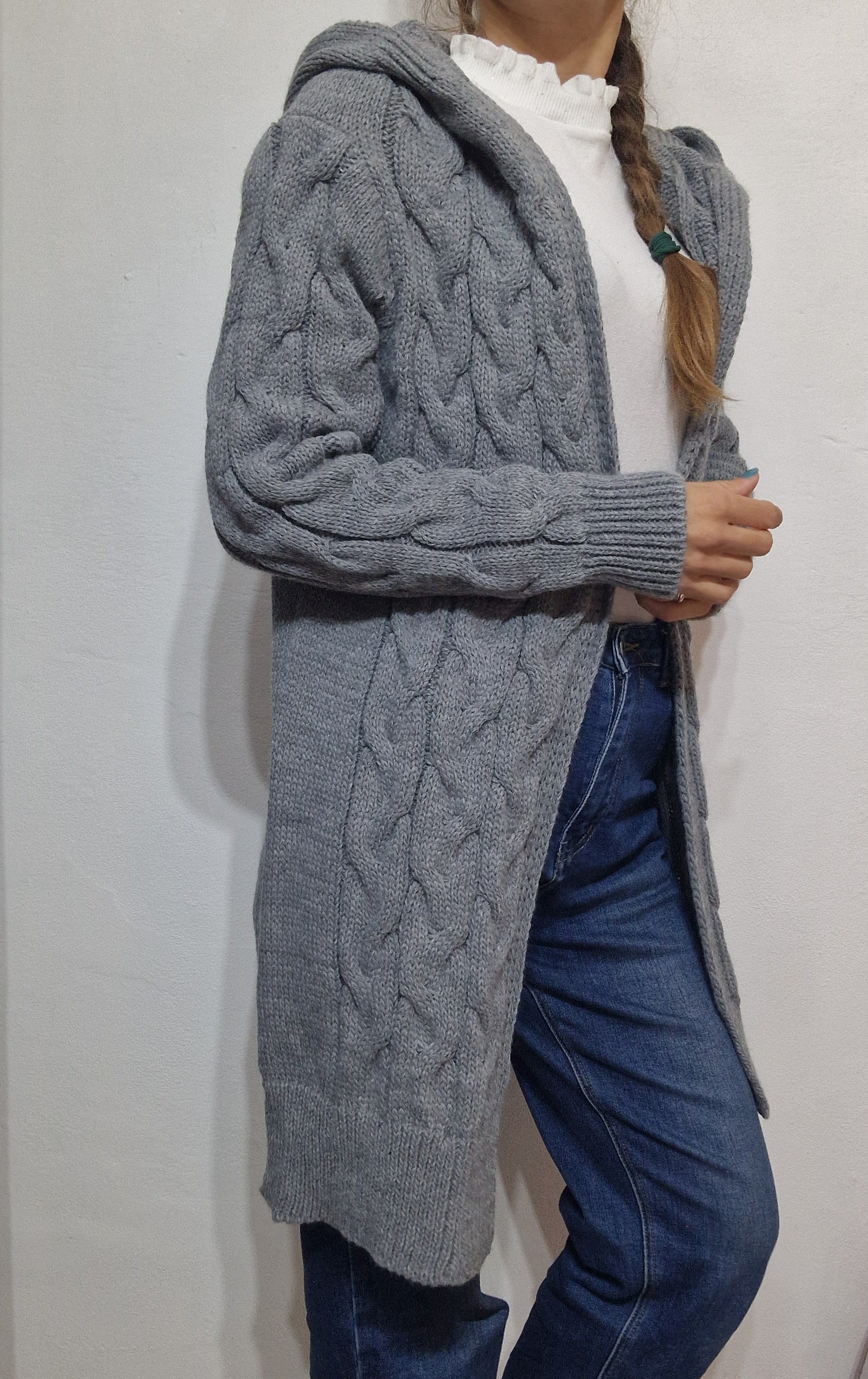 CARDIGAN TRECCE