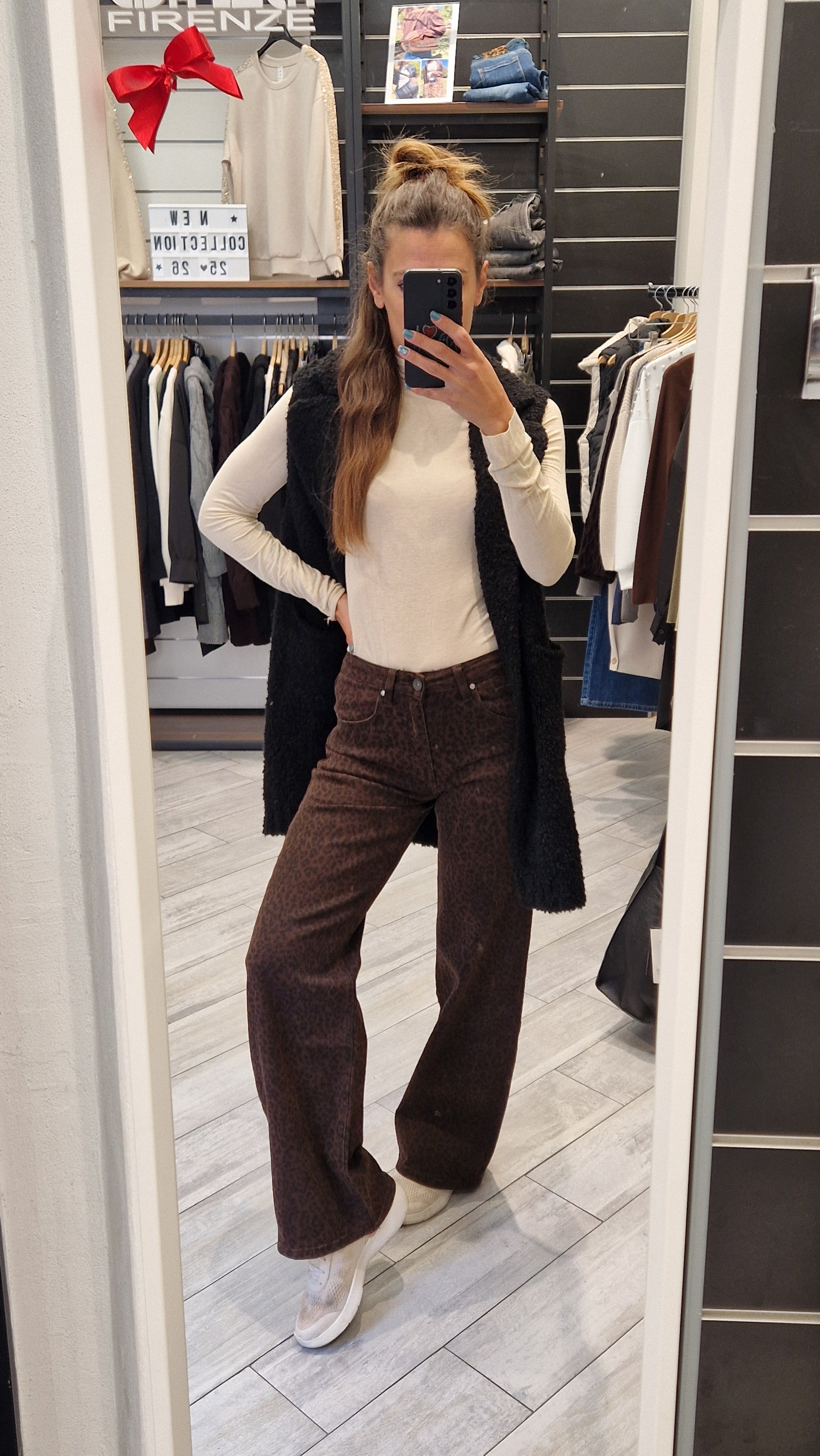 JEANS LEOPARD