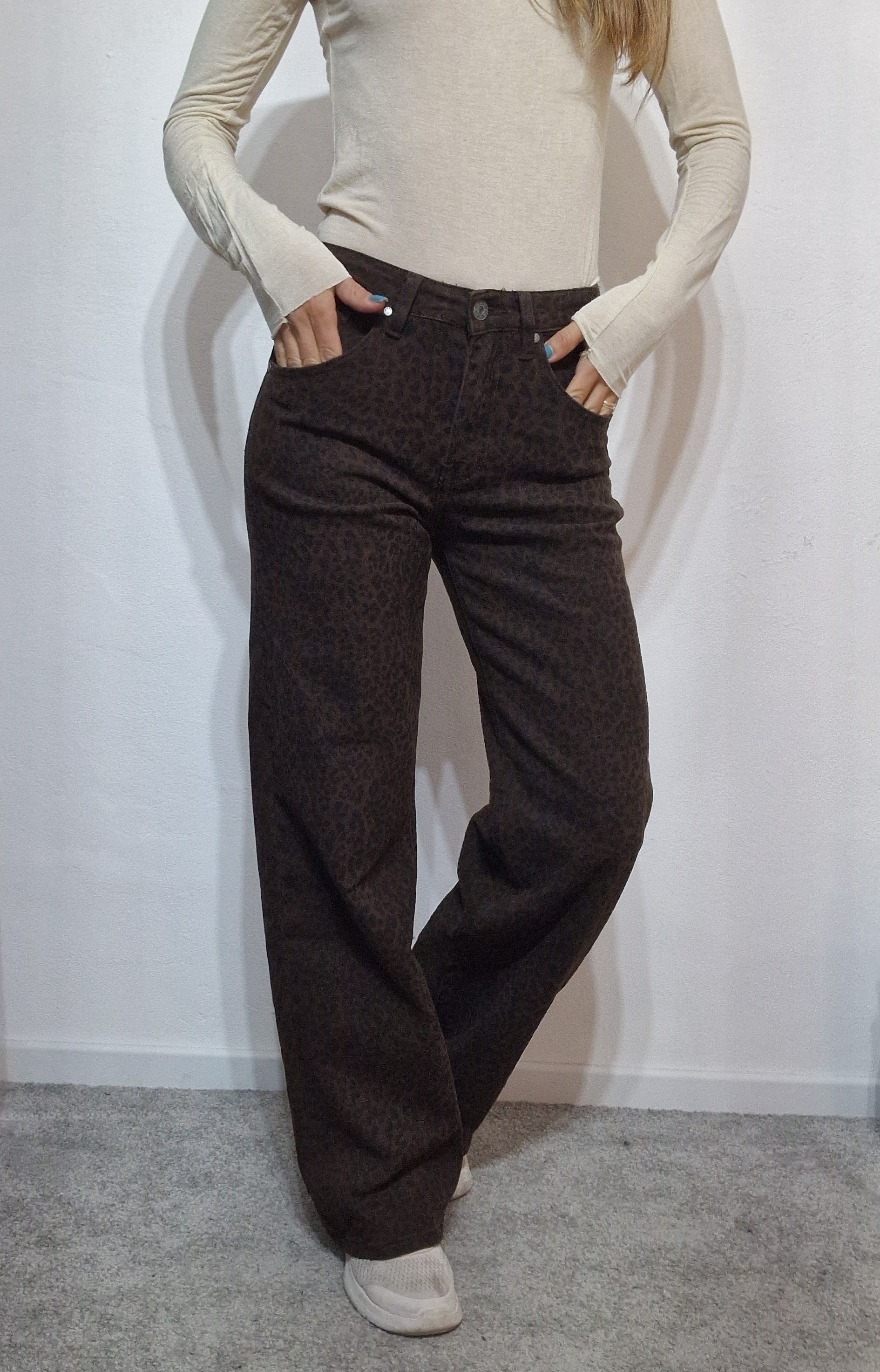 JEANS LEOPARD