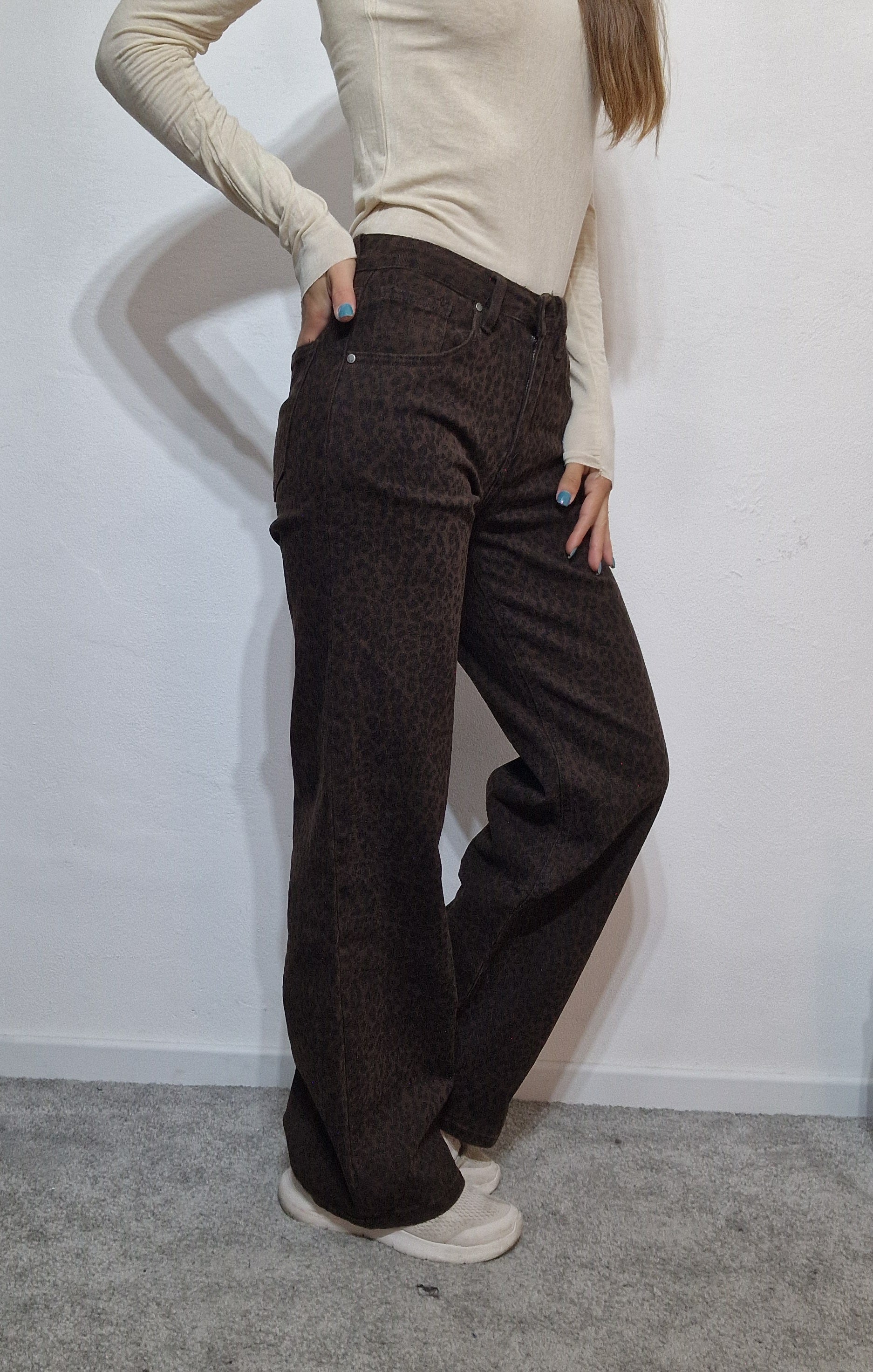 JEANS LEOPARD