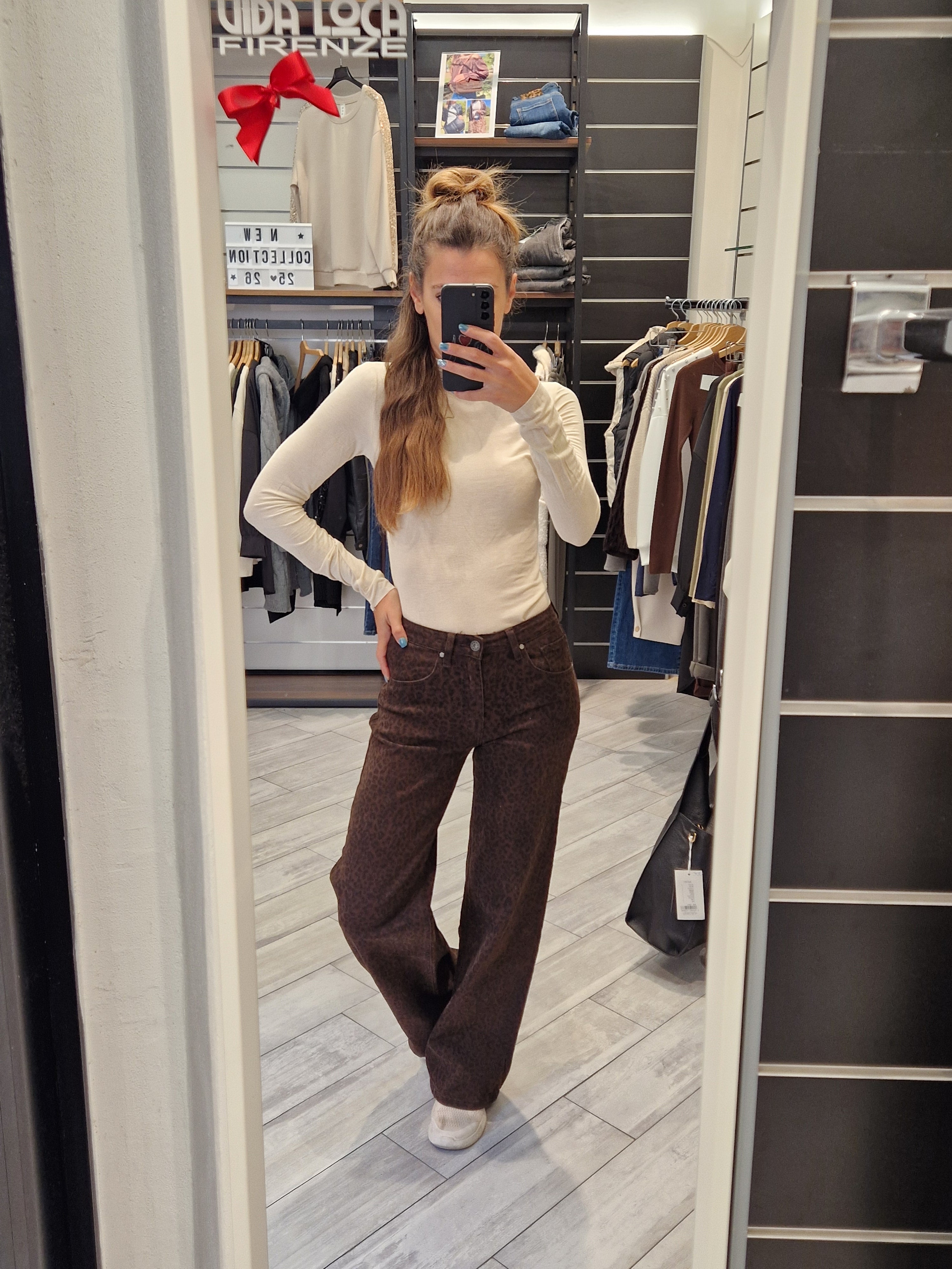 JEANS LEOPARD