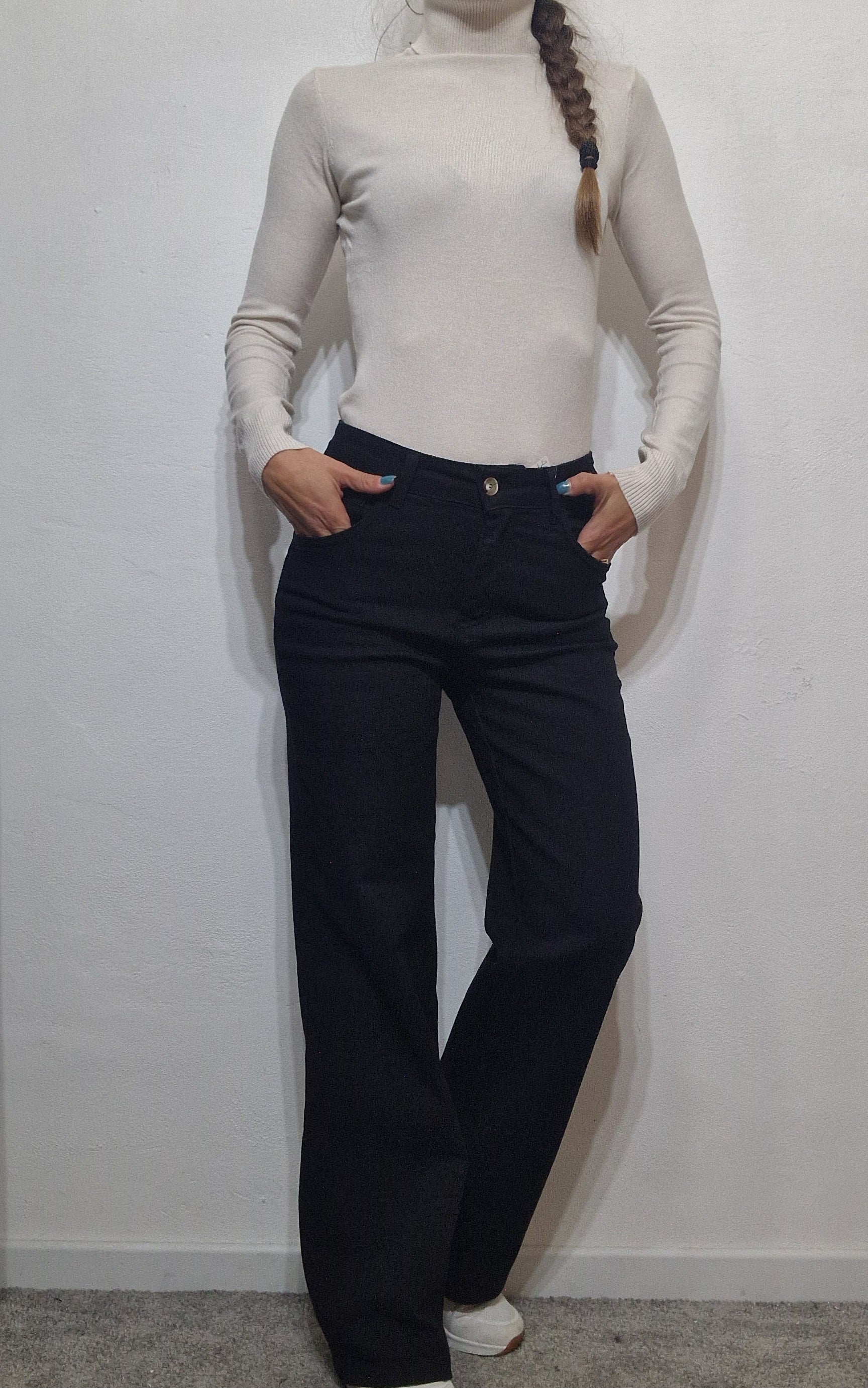 JEANS PALAZZO CROSS