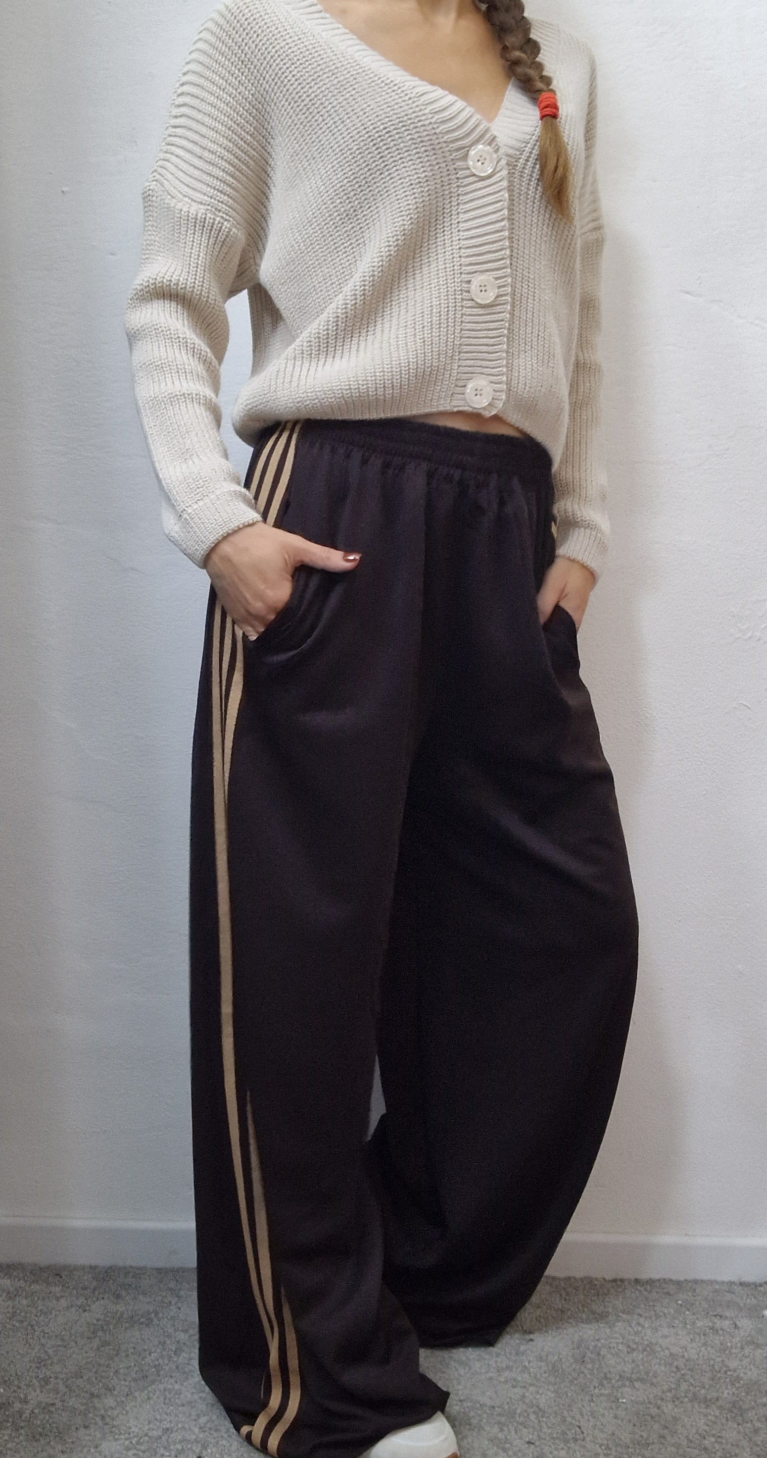 PANTALONE LARGO RIGHE