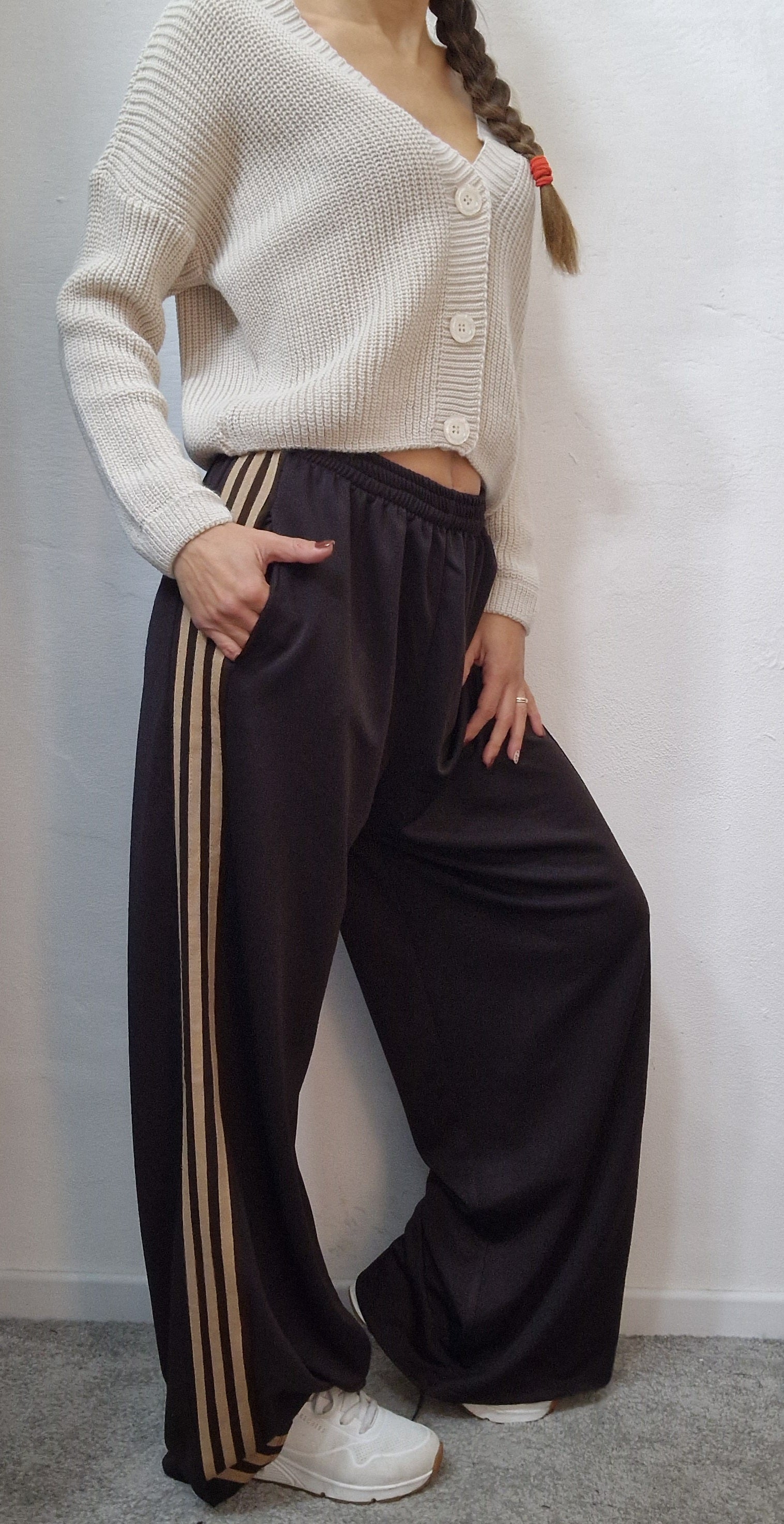 PANTALONE LARGO RIGHE