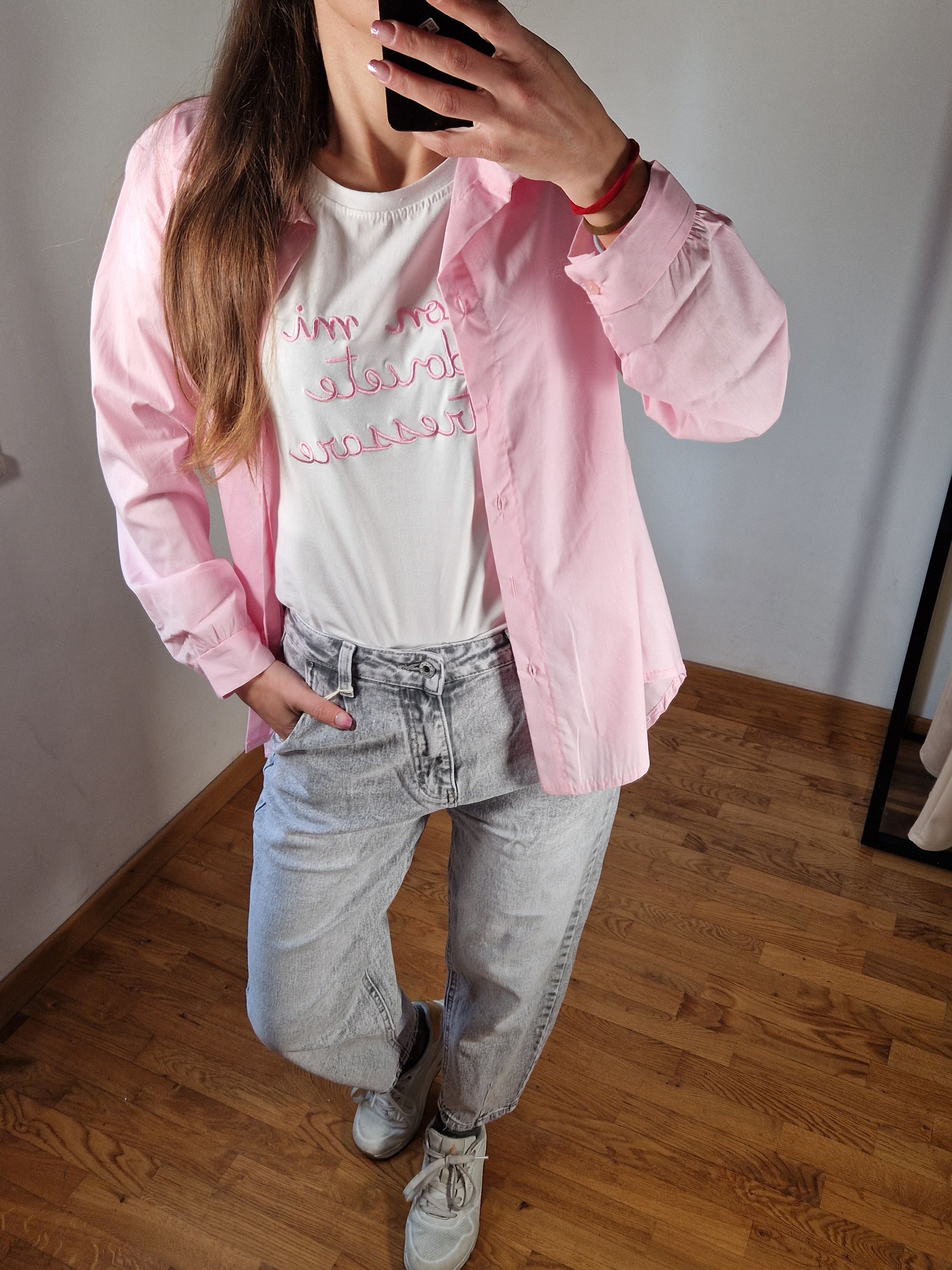 JEANS BALLOON GRIGIO