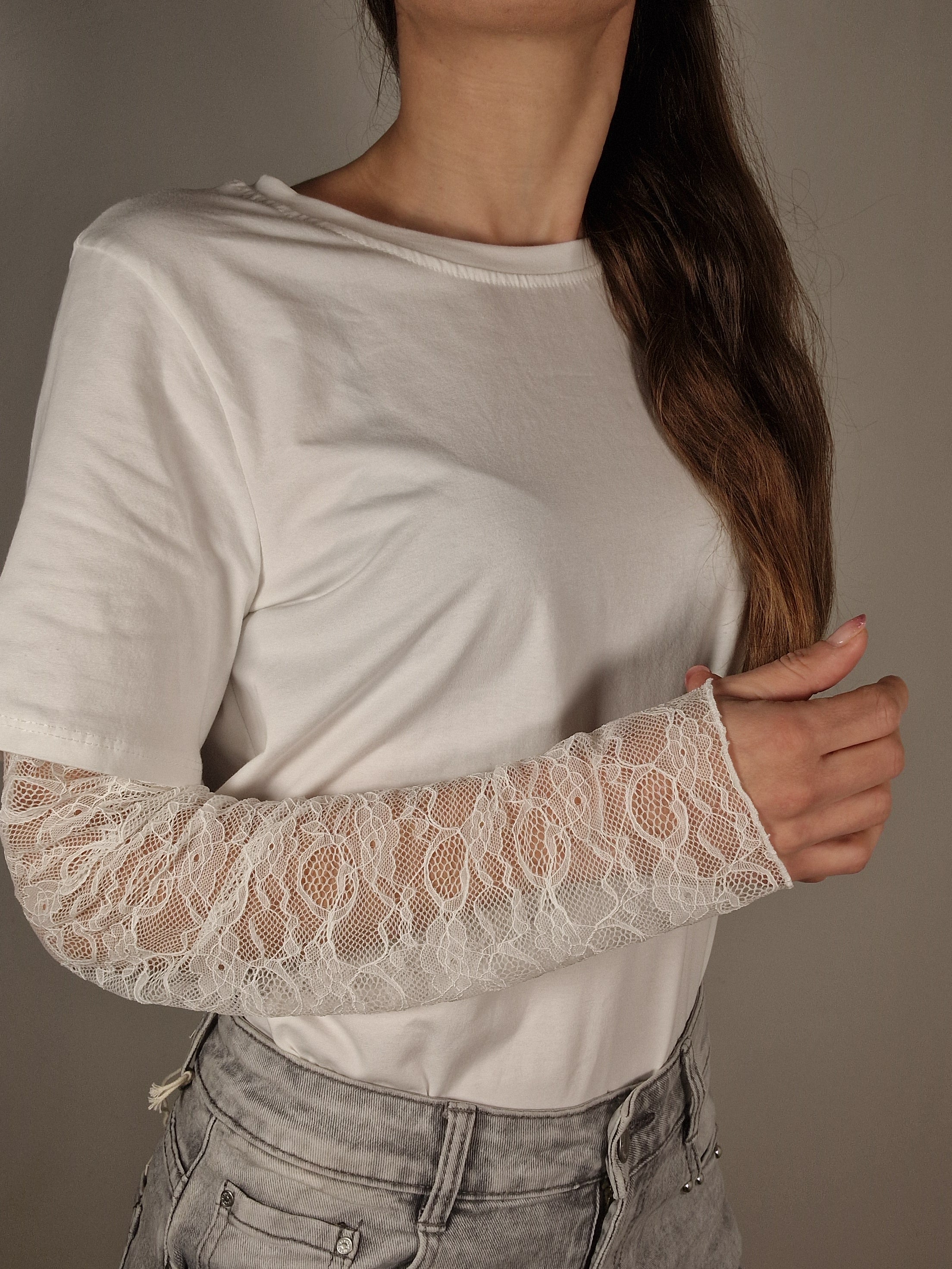 MAGLIA LUNGA PIZZO
