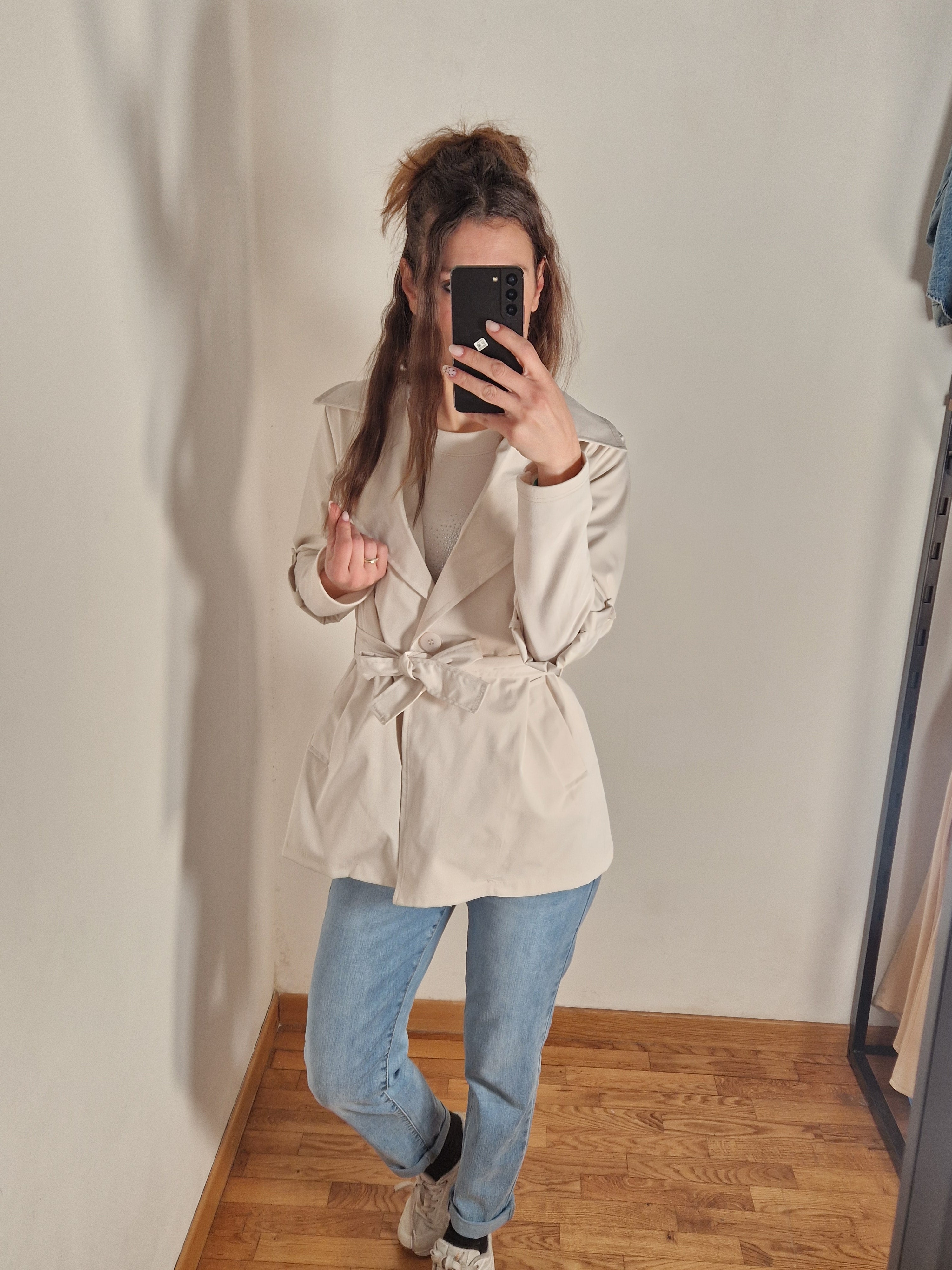 GIUBBINO TRENCH IMPERMIABILE