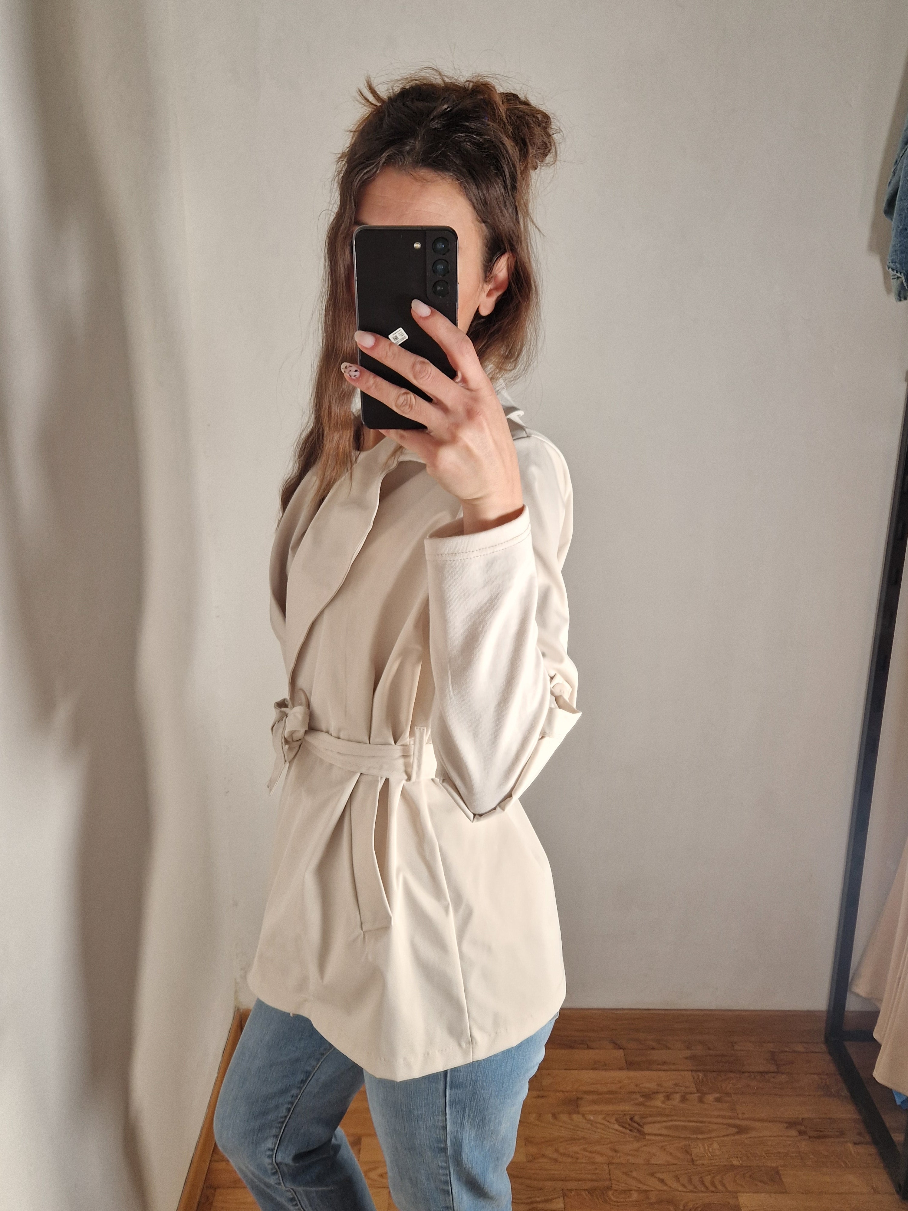 GIUBBINO TRENCH IMPERMIABILE