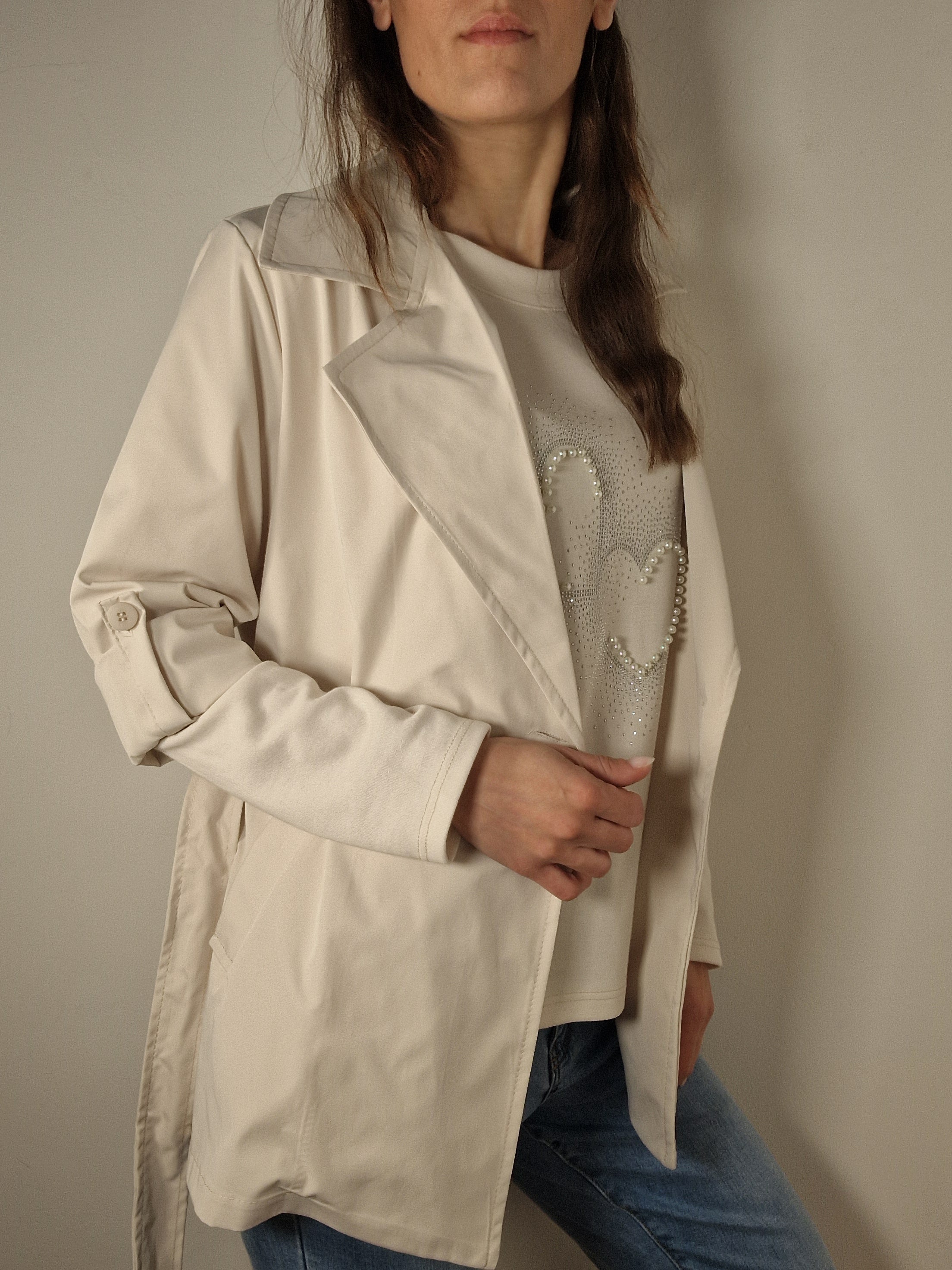 GIUBBINO TRENCH IMPERMIABILE