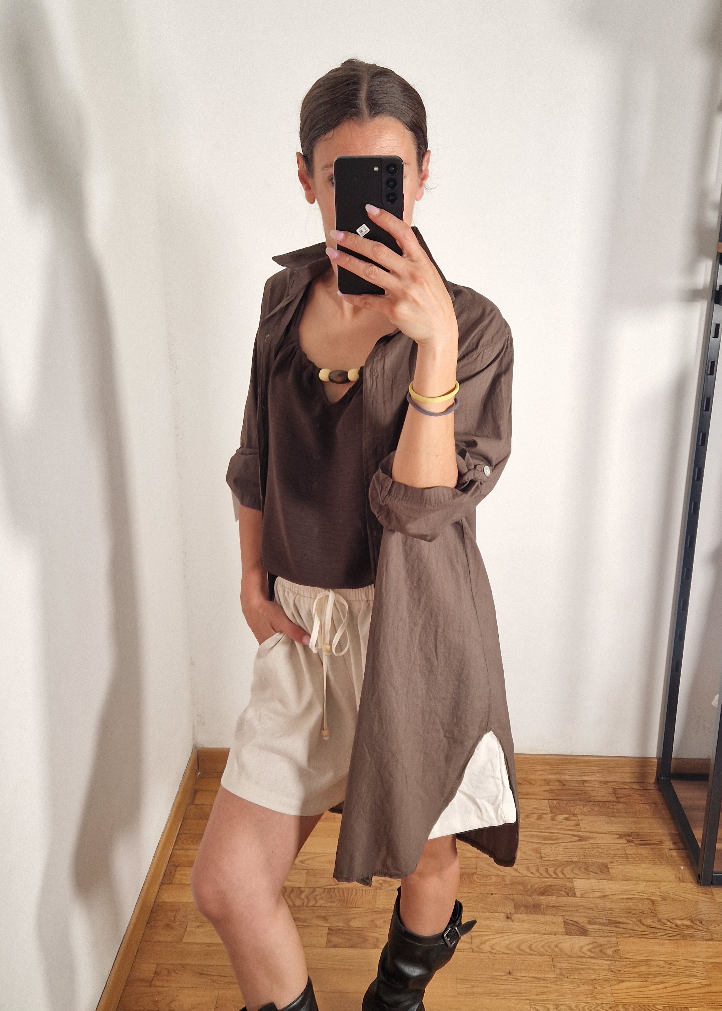 CAMICIA BASIC LUNGA