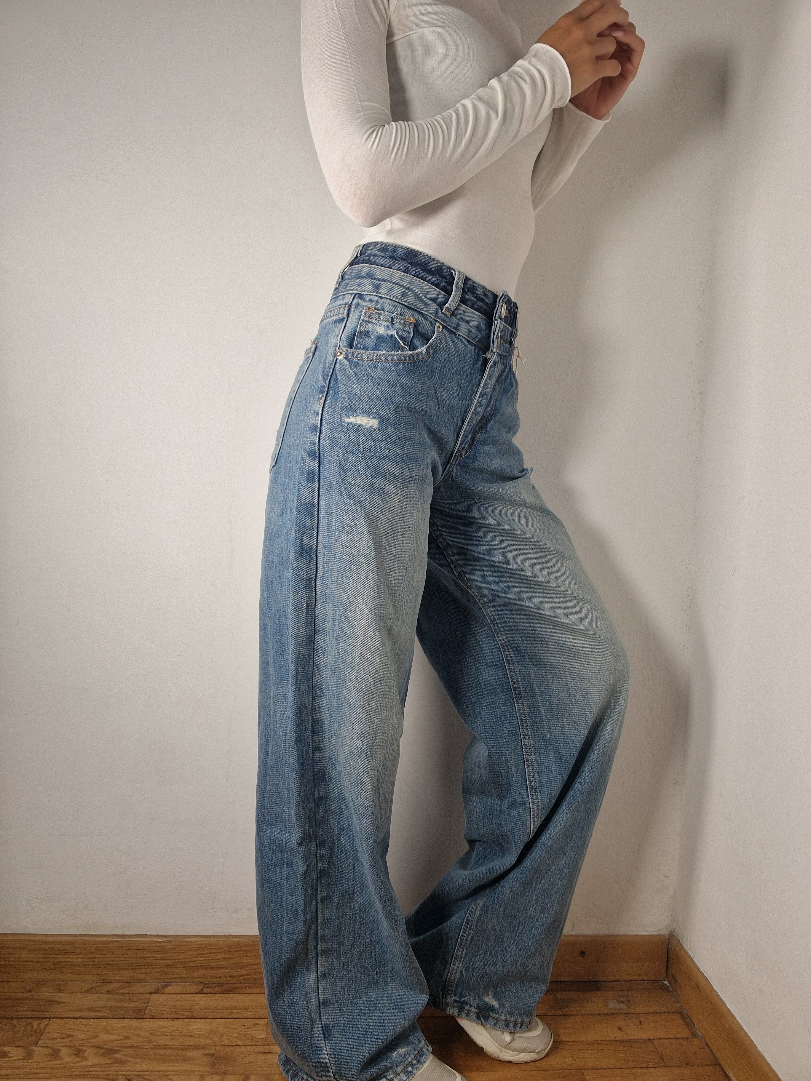 JEANS BOTTONI