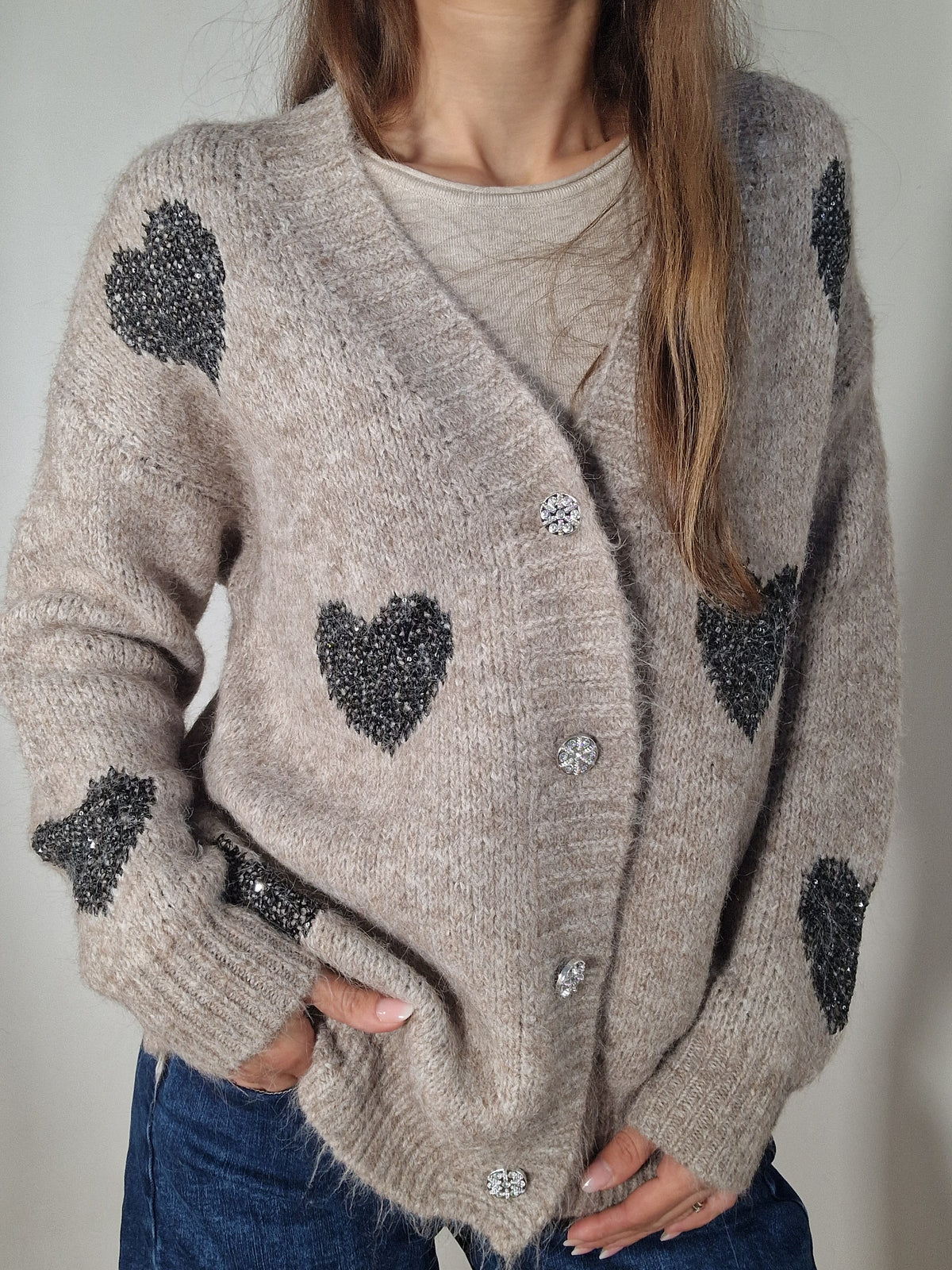 CARDIGAN CUORI