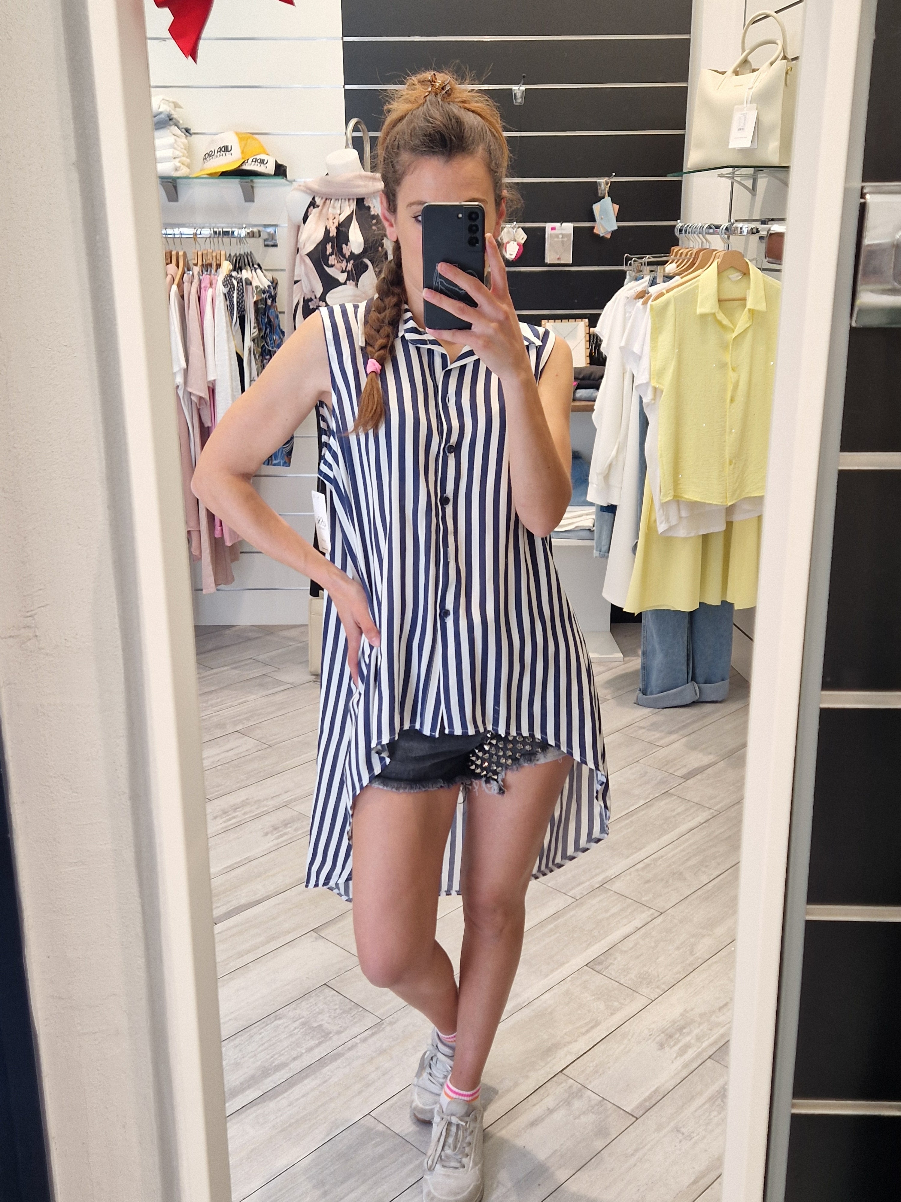 MAXI CAMICIA RIGHE 1.0