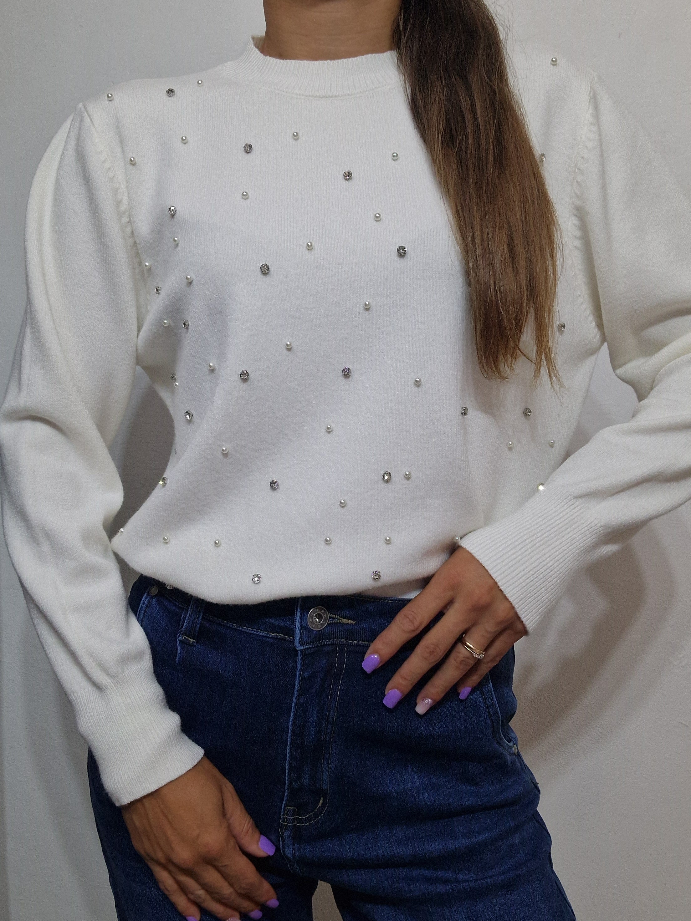 MAGLIA PERLE