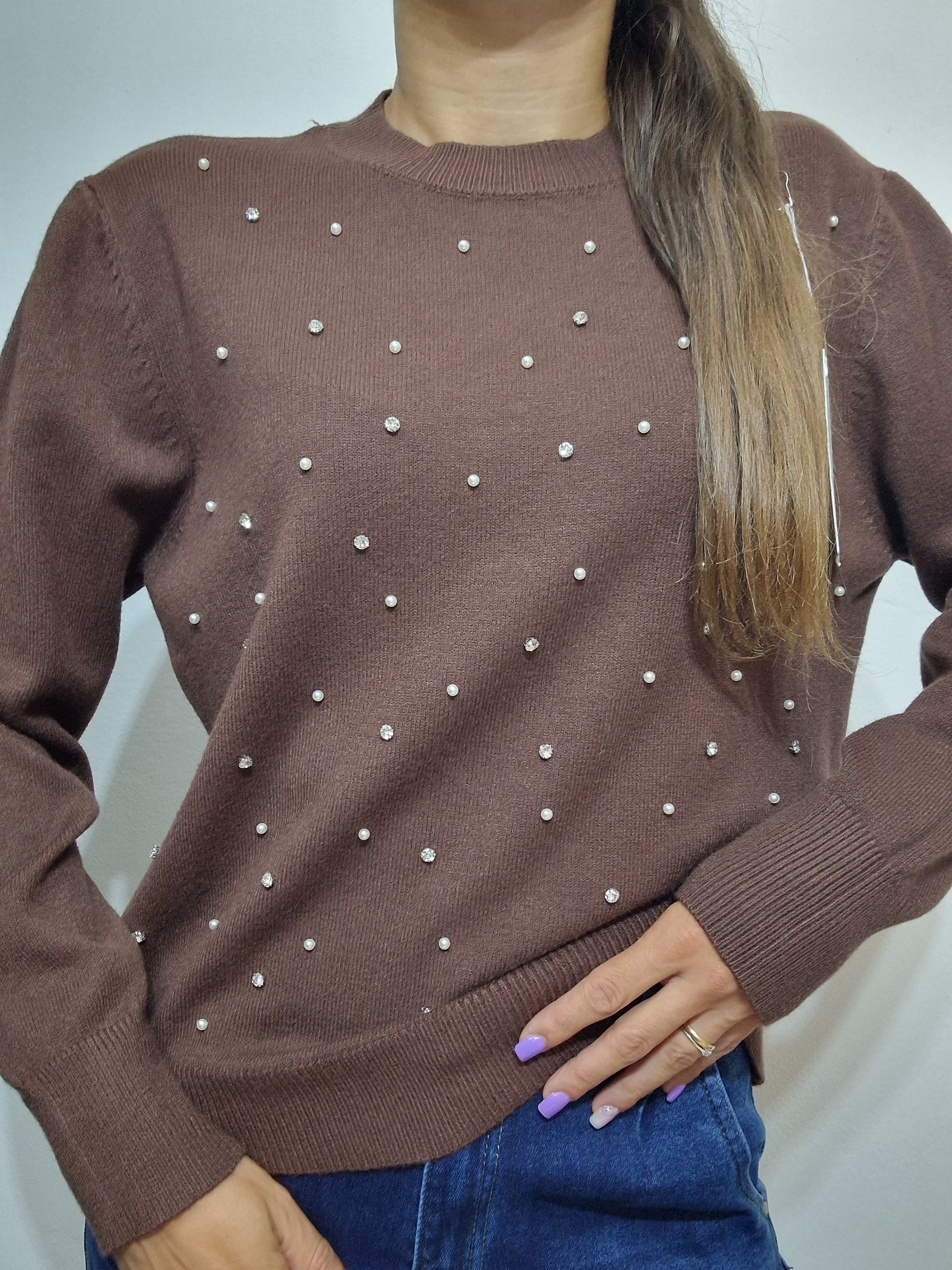 MAGLIA PERLE
