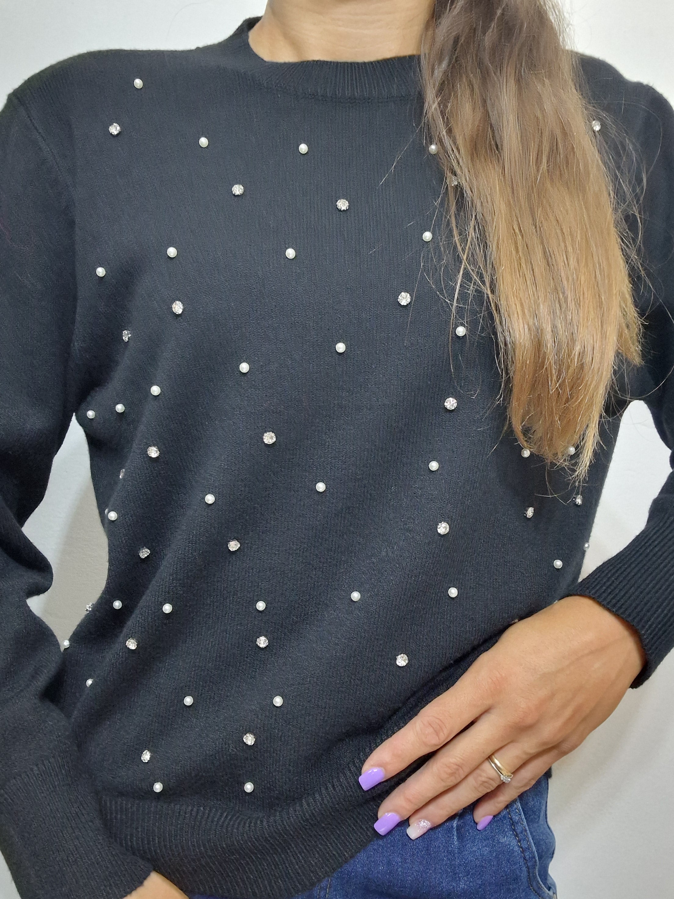 MAGLIA PERLE