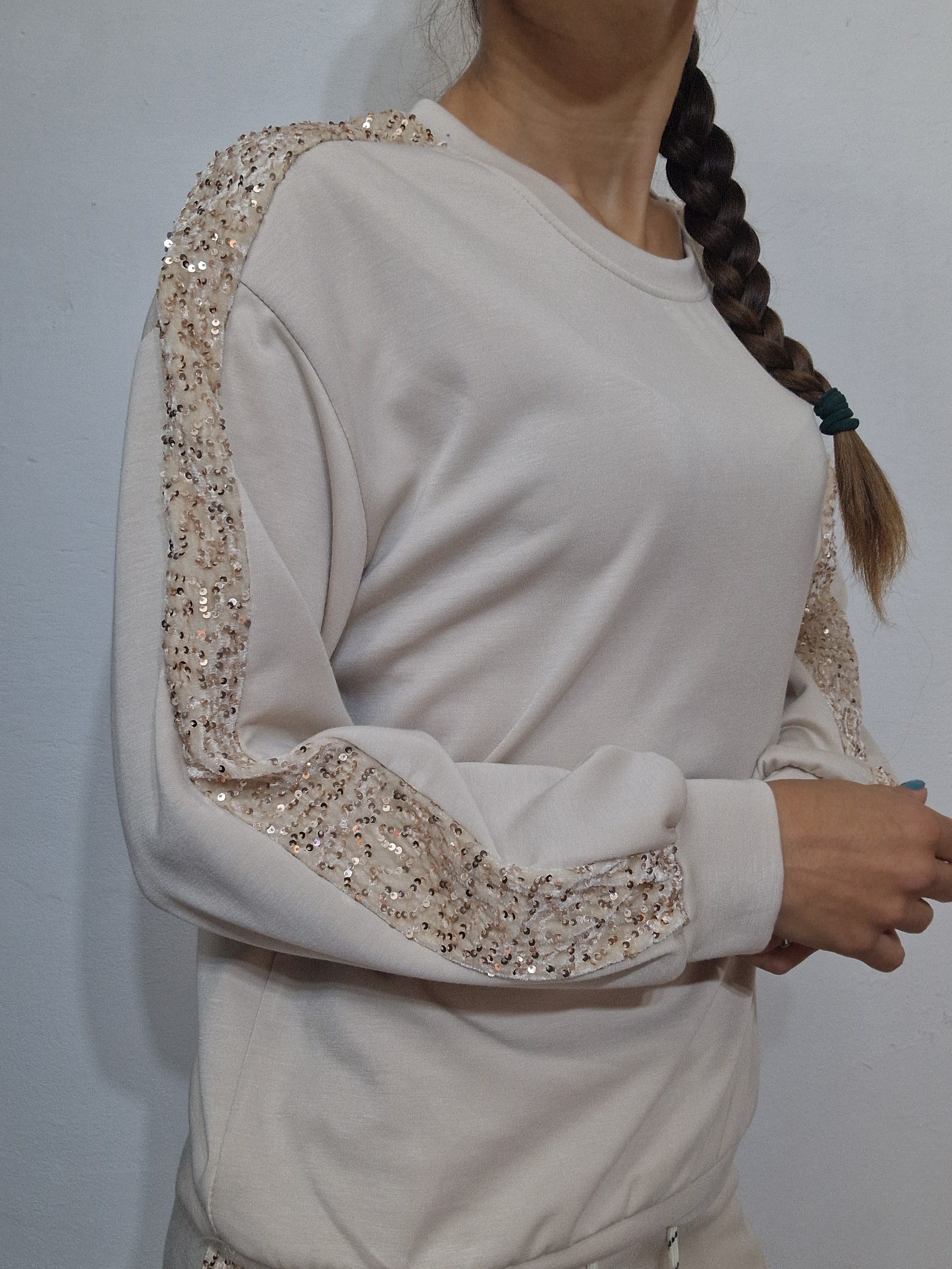 FELPA PAILLETTES