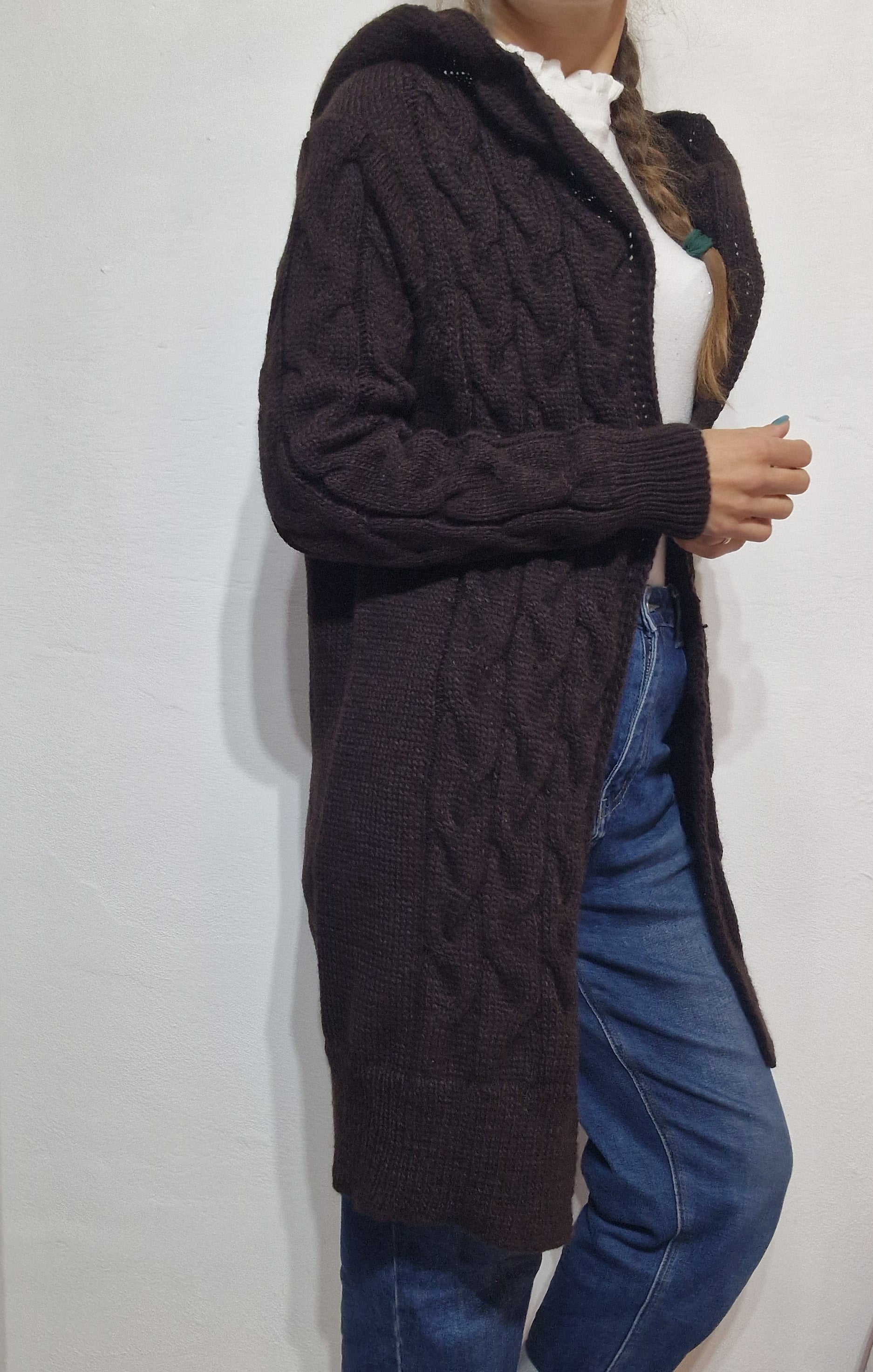 CARDIGAN TRECCE