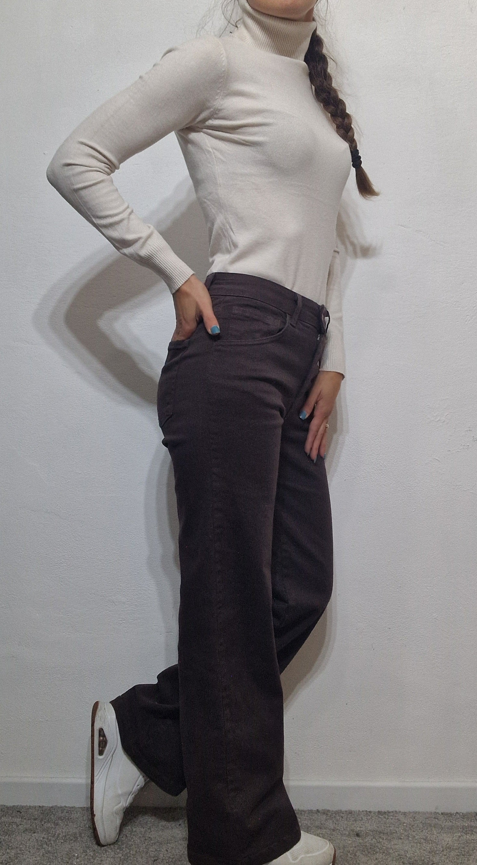 JEANS PALAZZO CROSS