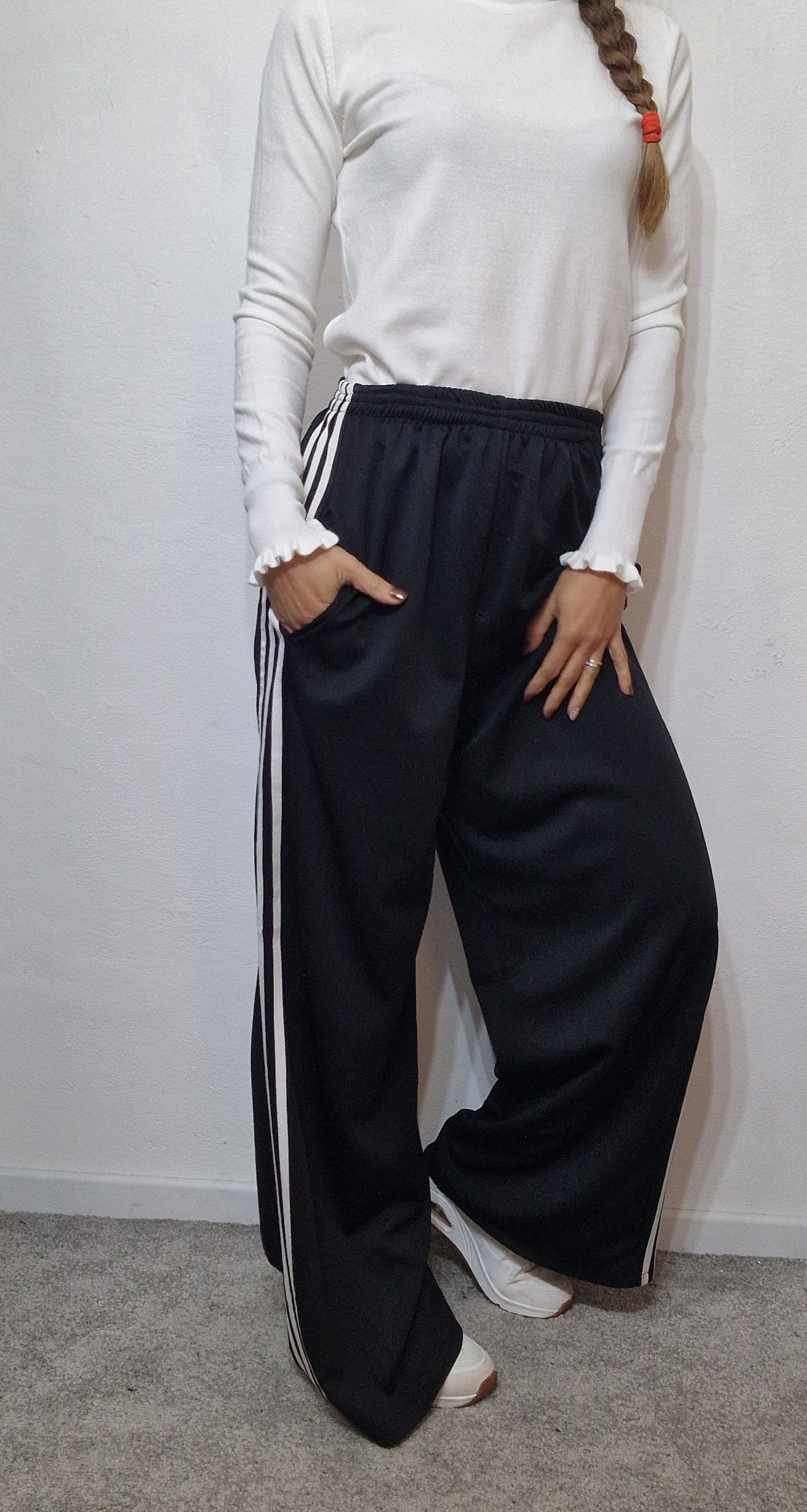 PANTALONE LARGO RIGHE