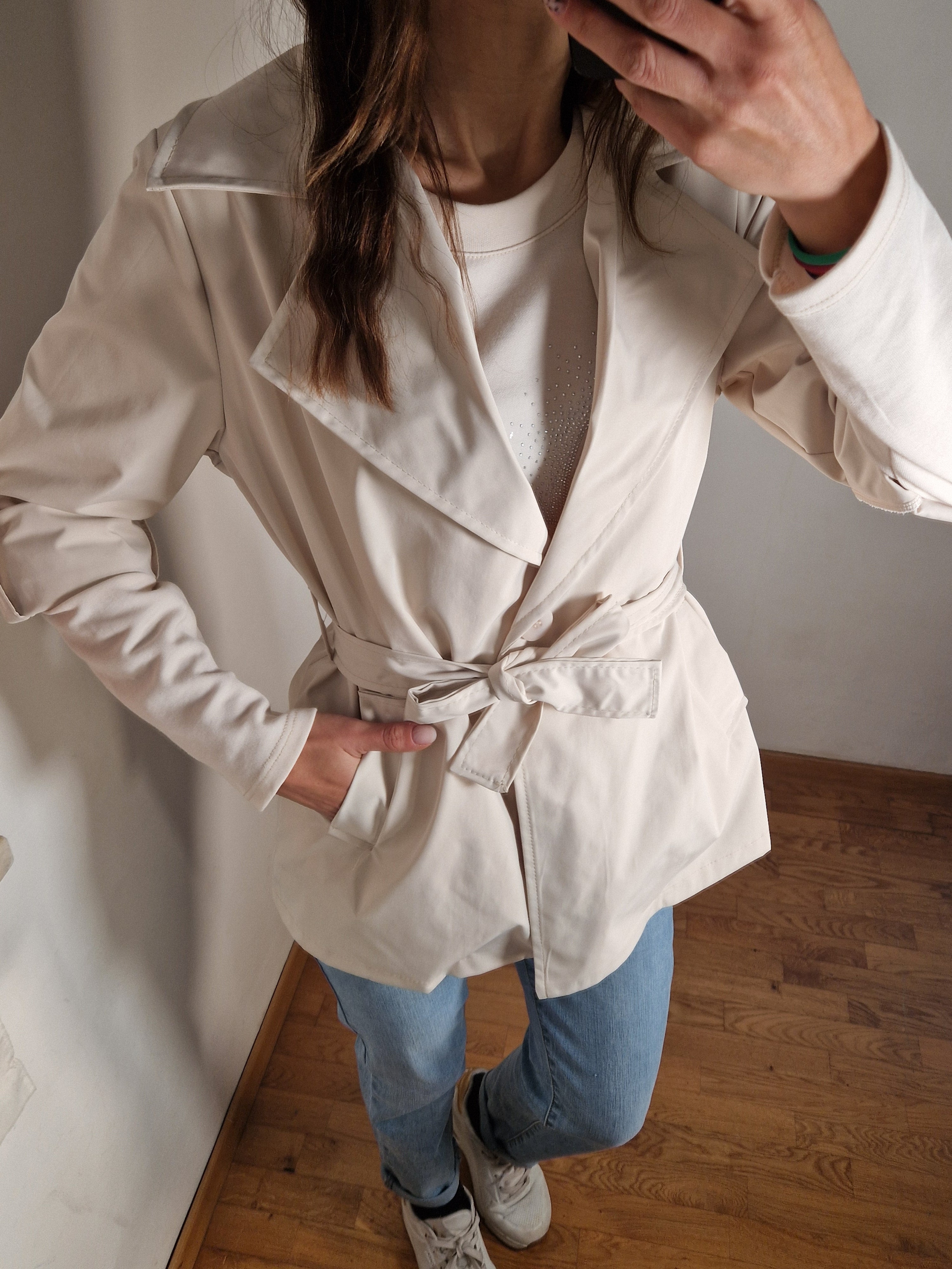 GIUBBINO TRENCH IMPERMIABILE